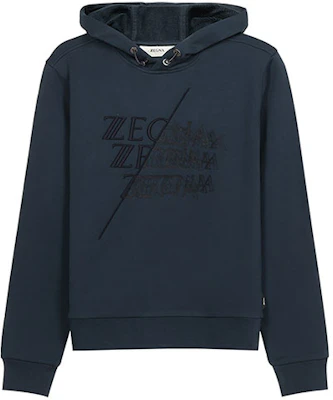 Z Zegna FW21 標誌印花棉質連帽衫 深鉻藍 VY458-ZZ896H-8H2 Buy Z Zegna FW21 標誌印花棉質連帽衫 深鉻藍 VY458-ZZ896H-8H2