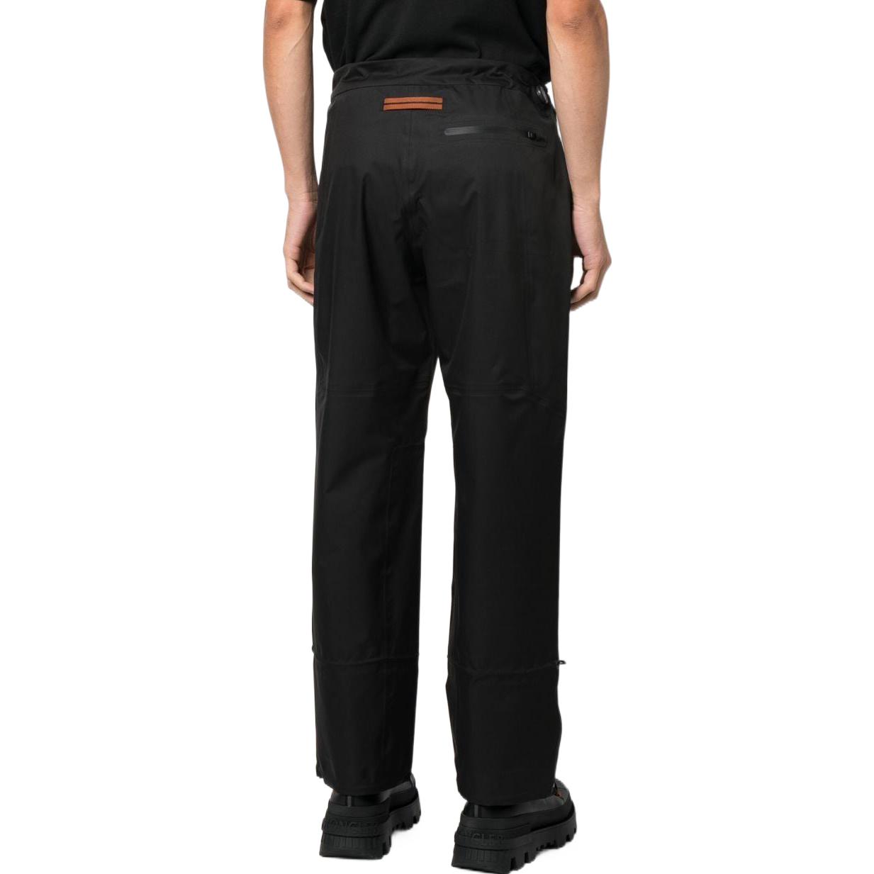 Shop Z Zegna 秋冬22 高腰直筒休閒褲 黑色 UATA2-ESC443-K09