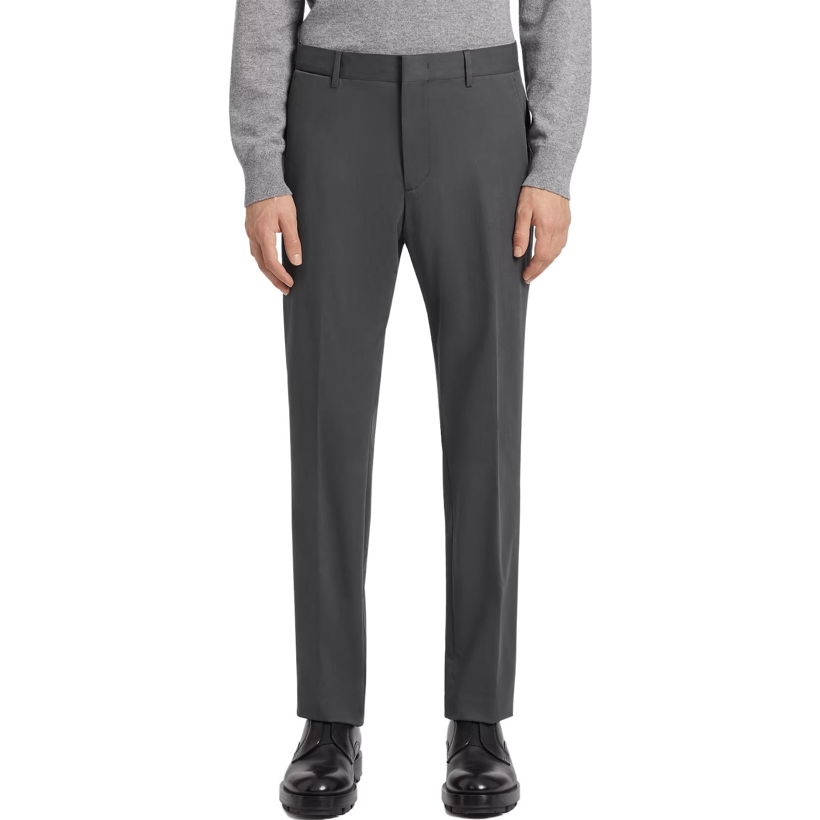 Details for Z Zegna FW23 深棕色中腰直筒休閒長褲 E8I03-TR14-018