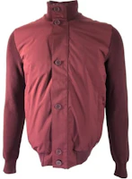Z Zegna Maroon Stand Collar Casual Long-Sleeve Jacket ZZ156-VLP61-R08 Z Zegna Maroon Stand Collar Casual Long-Sleeve Jacket ZZ156-VLP61-R08