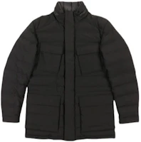 Z Zegna Solid Black Stand Collar Loose-Fit Jacket ZS133-SF025-K09 Z Zegna Solid Black Stand Collar Loose-Fit Jacket ZS133-SF025-K09