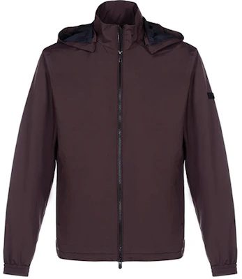 Z 제냐 남성 브라운 솔리드 컬러 후드 재킷 VY019-ZZ036-M09 Buy Z 제냐 남성 브라운 솔리드 컬러 후드 재킷 VY019-ZZ036-M09