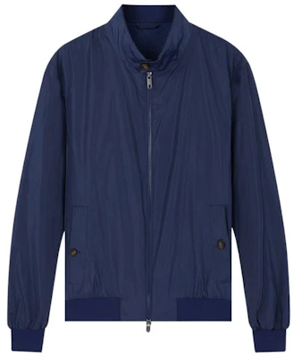 Z Zegna Jaket Biru Lelaki Kolar Berdiri Warna Solid VX018-ZZO017-B06 Buy Z Zegna Jaket Biru Lelaki Kolar Berdiri Warna Solid VX018-ZZO017-B06