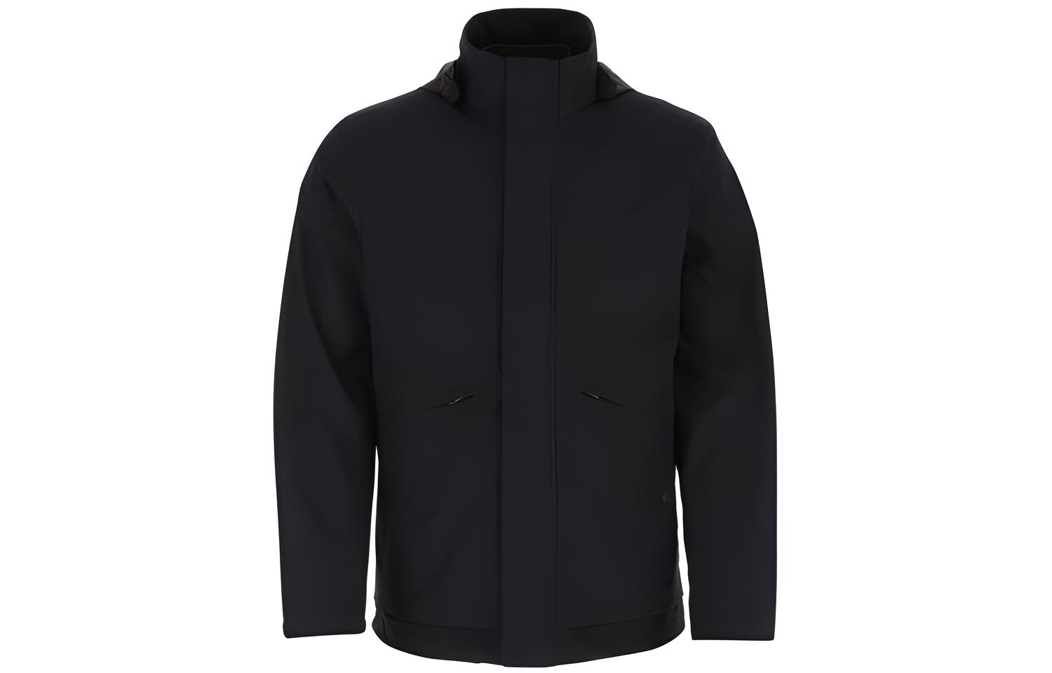 Z Zegna Solid Color Zip-Up Hoodie Jacket VW037-ZZ104-B09