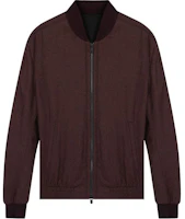 Z Zegna Solid Color Zip-Up Jacket - Maroon 82470-01XBP-G08 Z Zegna Solid Color Zip-Up Jacket - Maroon 82470-01XBP-G08