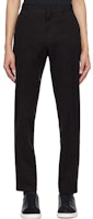 Z Zegna Solid Mid-Rise Slim Fit Zip Casual Pants Men’s Black UDI17A-7TR00-K09 Z Zegna Solid Mid-Rise Slim Fit Zip Casual Pants Men’s Black UDI17A-7TR00-K09