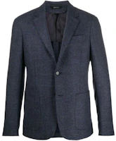Z Zegna SS21 Solid Single-Breasted Wool Blazer Jacket Men’s Blue 85078-21VS-FG0 Z Zegna SS21 Solid Single-Breasted Wool Blazer Jacket Men’s Blue 85078-21VS-FG0