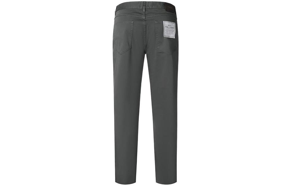 Lookbook Z Zegna SS22 修身休閒棉褲 深軍綠色純色設計 VZ750-ZZ530-V03