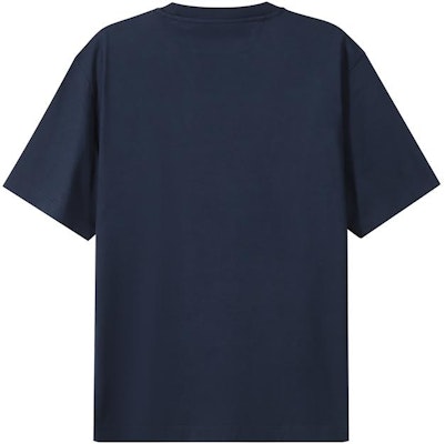 Z Zegna SS22 抽象印花寬鬆藍色圓領T恤。 VZ364ZZ651A-6A1 Lookbook Z Zegna SS22 抽象印花寬鬆藍色圓領T恤。 VZ364ZZ651A-6A1