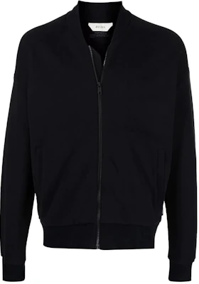 Z Zegna SS22 黑色拉鏈棉質運動外套 VZ484ZZ891-K09 Buy Z Zegna SS22 黑色拉鏈棉質運動外套 VZ484ZZ891-K09