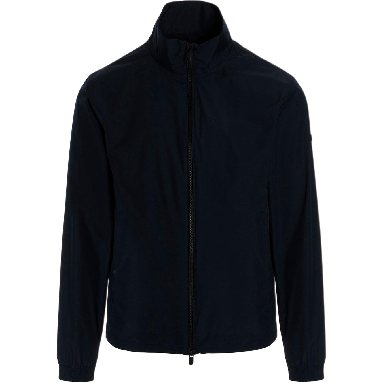 Z Zegna SS22 Blue Hooded Zip-Up Jacket ZZ036-VZ019-B09