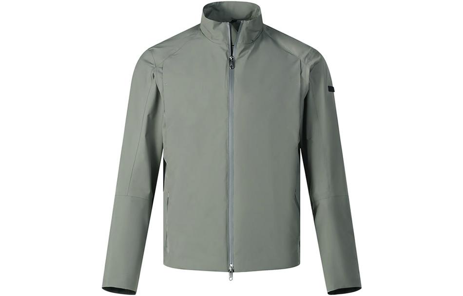 Z Zegna SS22 Green Casual Zip-Up Loose-Fit Jacket VZ004-ZZ011-V03