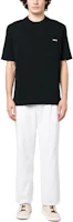 Lookbook Z Zegna SS23 黑色圓領T恤 純色Logo字母印花. UB385-A5B785-K09