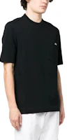 Purchase Z Zegna SS23 黑色圓領T恤 純色Logo字母印花. UB385-A5B785-K09
