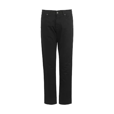 Z Zegna SS23 Black Solid Straight-Leg Casual Pants. UBI37A5CITYBLK