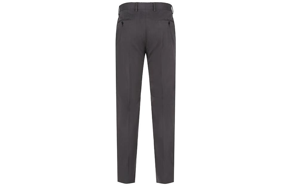 Lookbook Z Zegna SS23 黑色直筒休閒長褲 UBI17-A5TR00-437