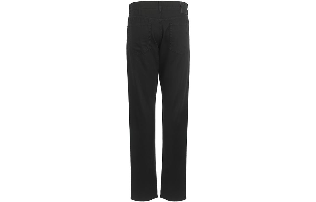 Lookbook Z Zegna SS23 黑色直筒休閒長褲 UBI37A5CITYBLK