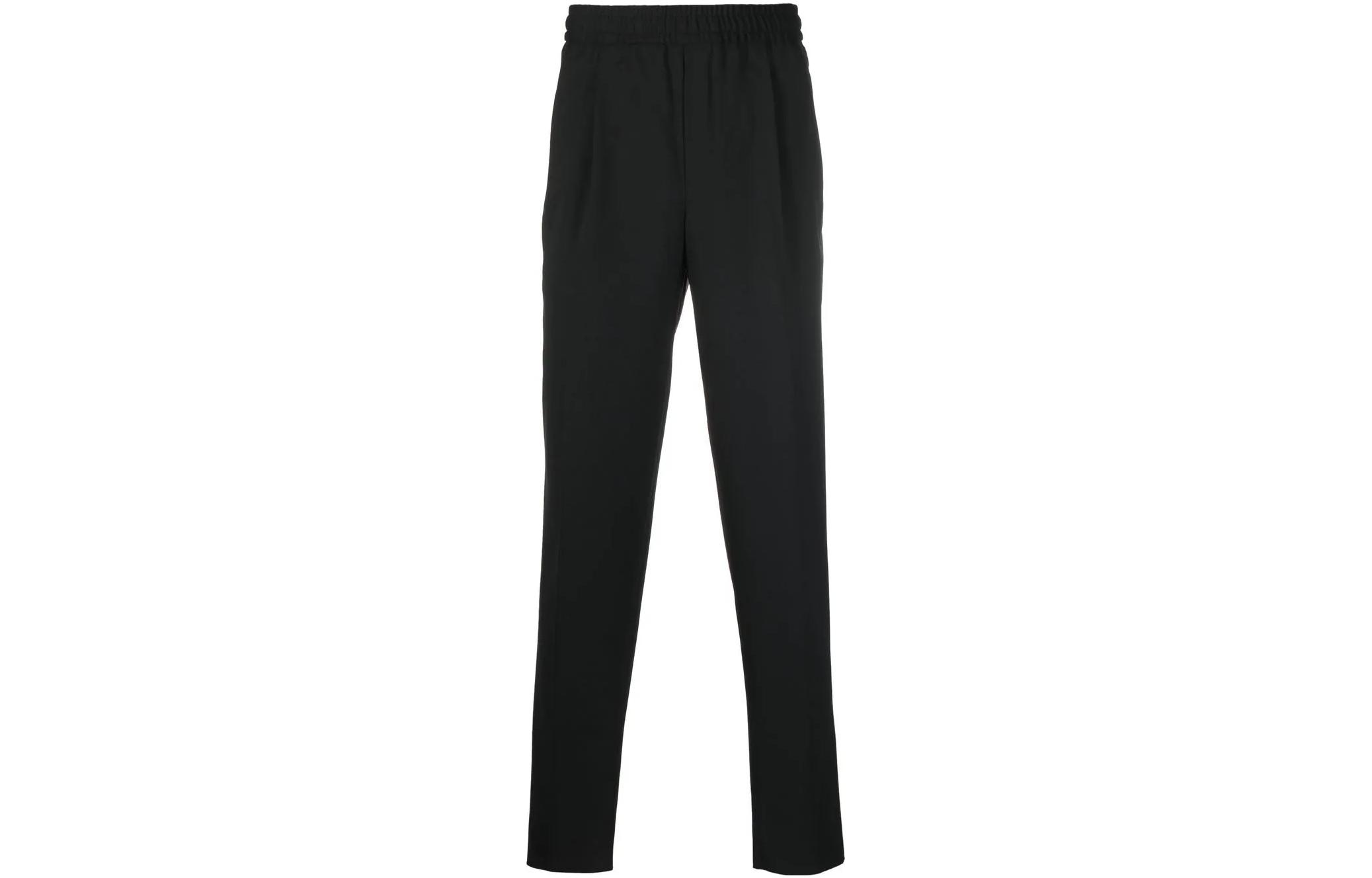 Order Z Zegna SS23 修身彈性腰休閒褲 黑色 5ZF06-2A573G-CC2