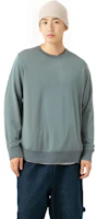 Shop Z Zegna SS23 素色長袖圓領毛衣 藍色 UBM00A5110-T05