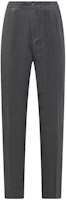 Order Z Zegna SS23 灰色錐形休閒褲,拉鍊閉合設計。 UBI32A5-TT11-433