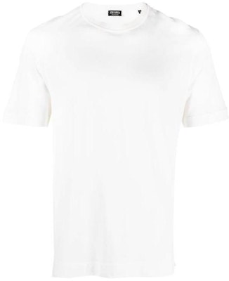 Z Zegna SS23 白色圓領短袖T恤 UB386-A5B718-213 Order Z Zegna SS23 白色圓領短袖T恤 UB386-A5B718-213