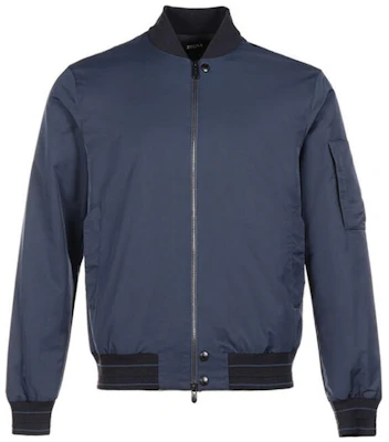 Z Zegna SS23 休閒深藍色拉鍊長袖夾克 VV025-ZZ039-B07 Buy Z Zegna SS23 休閒深藍色拉鍊長袖夾克 VV025-ZZ039-B07