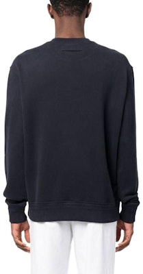 Z Zegna SS23 海軍藍浮雕標誌長袖圓領衛衣 UB522A5B872-B09 Shop Z Zegna SS23 海軍藍浮雕標誌長袖圓領衛衣 UB522A5B872-B09