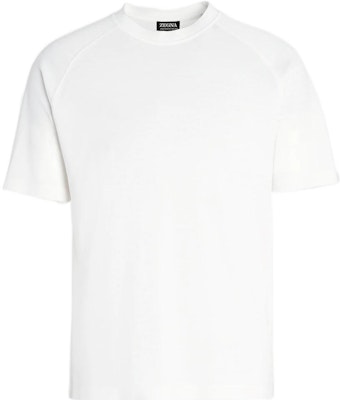 Z Zegna SS23 純白圓領短袖休閒男士T恤。 E7328A5-BCT706-N01 Buy Z Zegna SS23 純白圓領短袖休閒男士T恤。 E7328A5-BCT706-N01