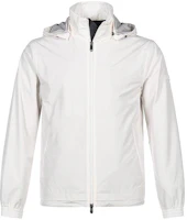 Z Zegna SS23 Solid Outdoor Polyester Hooded Jacket Plaster White VV019-ZZ036-N01 Z Zegna SS23 Solid Outdoor Polyester Hooded Jacket Plaster White VV019-ZZ036-N01