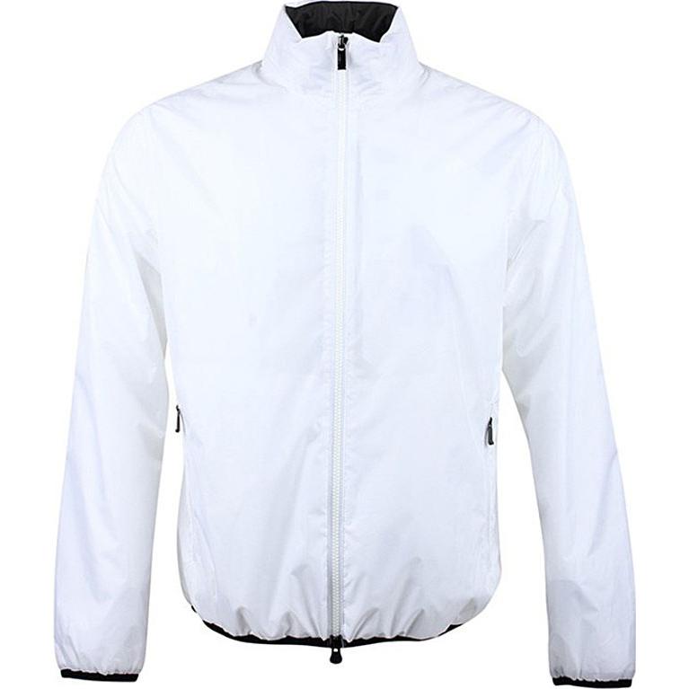Z Zegna SS23 White Lightweight Zip-Up Track Jacket ZZ005-VI016-N00
