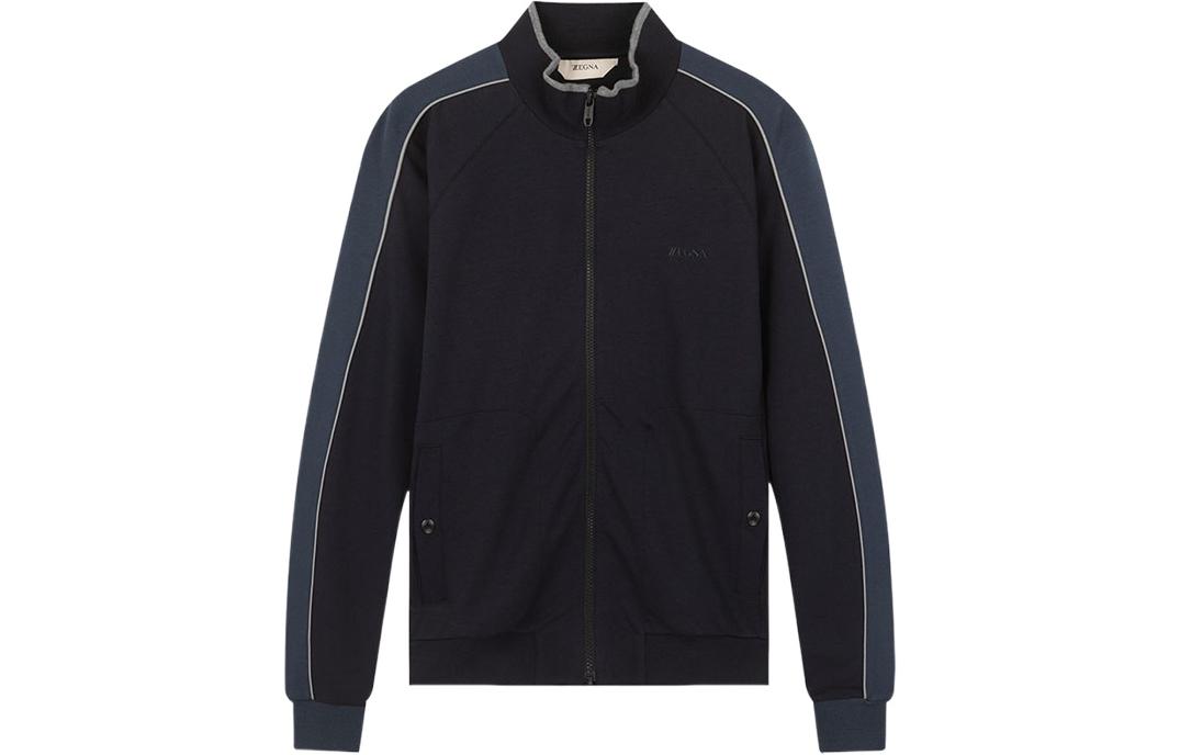 Z Zegna Two-Tone Navy Sports Casual Jacket VV451-ZZ873-V09