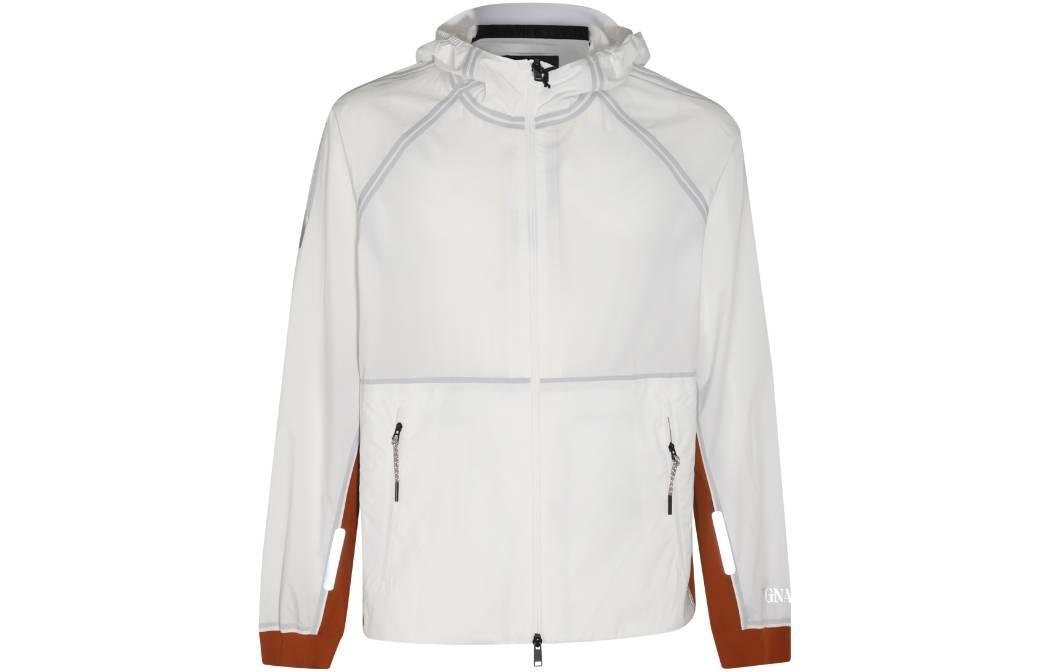 Z Zegna White Jacket with Zipper & Regular Cuffs BCT530UBTC8A5N01