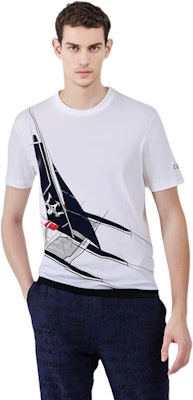 Z Zegna x Maserati 白色標誌圖案短袖T恤 VR372-ZZB630-6Y7 Shop Z Zegna x Maserati 白色標誌圖案短袖T恤 VR372-ZZB630-6Y7