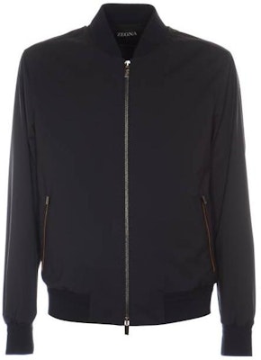 Z Zegna Zzegna FW22 海軍藍立領長袖拉鏈口袋外套. E7T207100531 Order Z Zegna Zzegna FW22 海軍藍立領長袖拉鏈口袋外套. E7T207100531