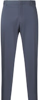 Z Zegna Zzegna SS23 Solid Mid-Rise Straight Casual Pants Graphite Gray UAI17-TR00-432 Z Zegna Zzegna SS23 Solid Mid-Rise Straight Casual Pants Graphite Gray UAI17-TR00-432