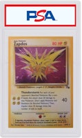 Zapdos-Holo 1999 Pokemon TCG Fossil #15/62 Zapdos-Holo 1999 Pokemon TCG Fossil #15/62