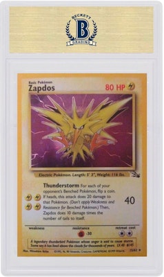 Zapdos-Holo 1999 Pokemon TCG Fosil #15/62 Kartu Langka Koleksi Order Zapdos-Holo 1999 Pokemon TCG Fosil #15/62 Kartu Langka Koleksi