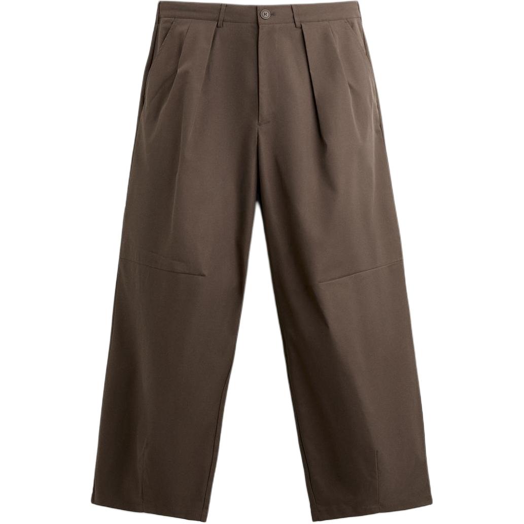 ZARA  Mid-Rise Casual Pants - Minimalist & Comfortable Everyday Wear 01437324-35