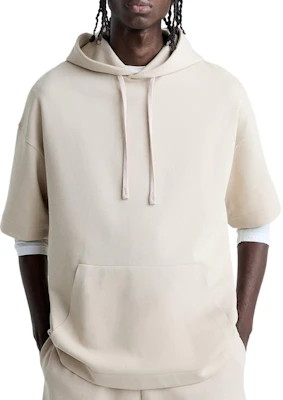 ZARA 米色寬鬆短袖連帽衫 761387706 Buy ZARA 米色寬鬆短袖連帽衫 761387706