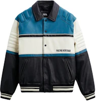 ZARA Black Colorblock Biker Jacket with Notched Lapel. 5833411-800 ZARA Black Colorblock Biker Jacket with Notched Lapel. 5833411-800