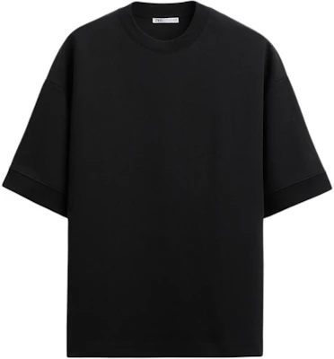 ZARA 黑色純色舒適圓領短袖運動衫 0761448-800 Buy ZARA 黑色純色舒適圓領短袖運動衫 0761448-800