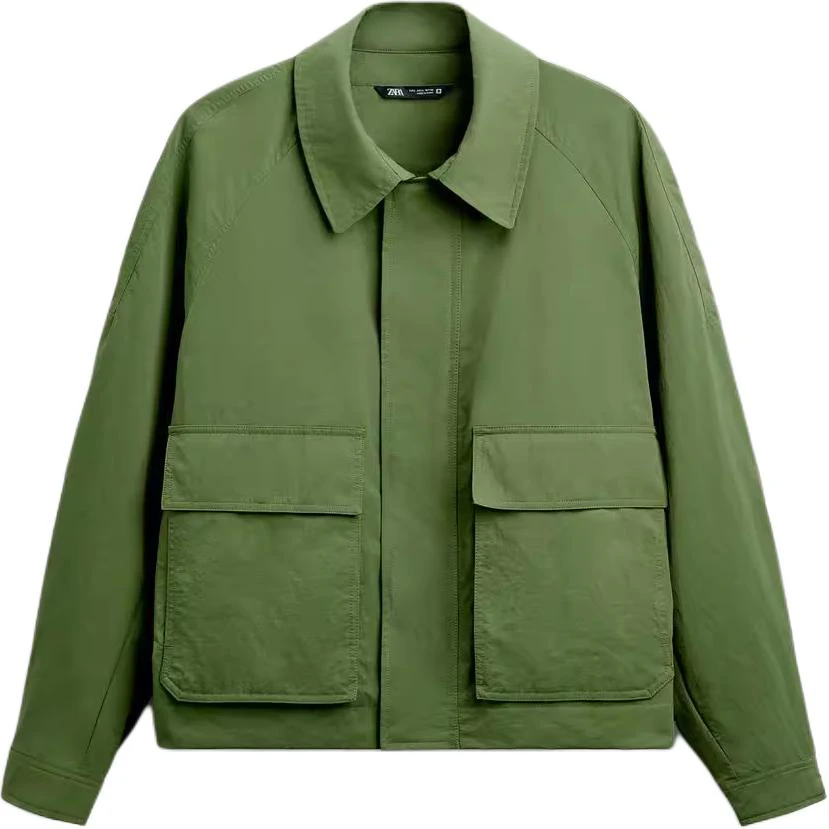 zara-lightweight-slim-fit-long-sleeve-jacket-green-03918630-35