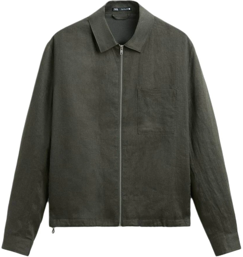 zara-oversized-casual-outdoor-khaki-lapel-jacket-4410333-505