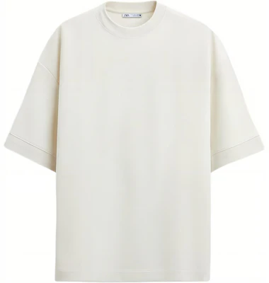 ZARA 純白洗舊短袖圓領休閒衫 0761448-251 Buy ZARA 純白洗舊短袖圓領休閒衫 0761448-251