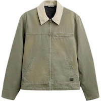 ZARA Relaxed Fit Long Sleeve Jacket Gray Green 1538320-916 ZARA Relaxed Fit Long Sleeve Jacket Gray Green 1538320-916