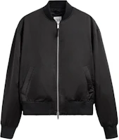 ZARA Solid Black Long-Sleeve Baseball Collar Zip Jacket 05070304800-33 ZARA Solid Black Long-Sleeve Baseball Collar Zip Jacket 05070304800-33