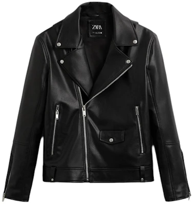 ZARA 男士純黑色長袖拉鍊外套 3427320-800 Buy ZARA 男士純黑色長袖拉鍊外套 3427320-800