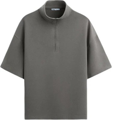 ZARA 素色立領短袖套頭衫 灰色 2795310-809 Buy ZARA 素色立領短袖套頭衫 灰色 2795310-809