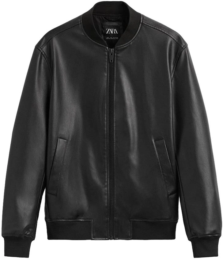 zara-solid-color-stand-collar-zip-up-jacket-black-3918420-800