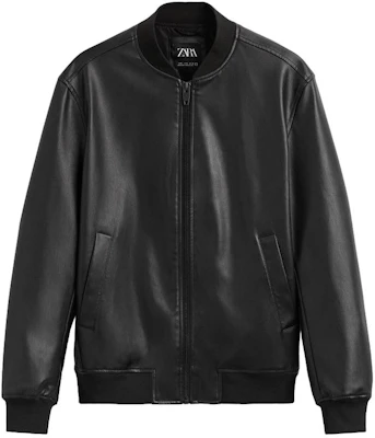 ZARA 素色立領拉鍊外套 黑色 3918420-800 Buy ZARA 素色立領拉鍊外套 黑色 3918420-800